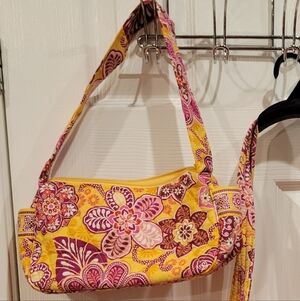 Vera Bradley Purse - Yellow and Pink